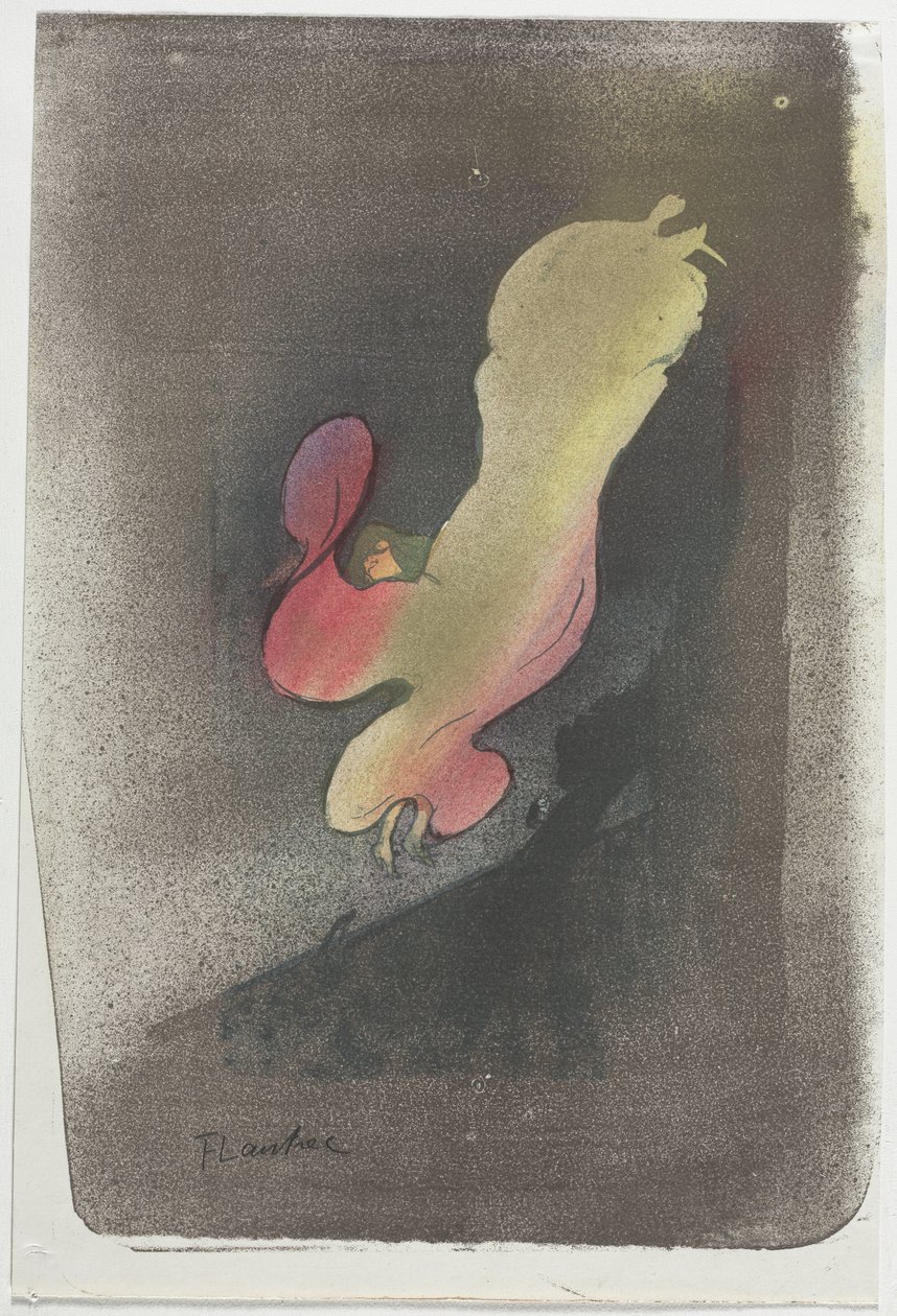 Miss Loïe Fuller da Henri de Toulouse-Lautrec