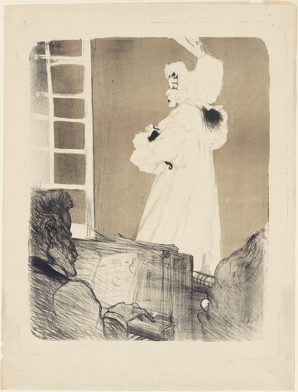 Miss May Belfort (grande lastra) da Henri de Toulouse-Lautrec