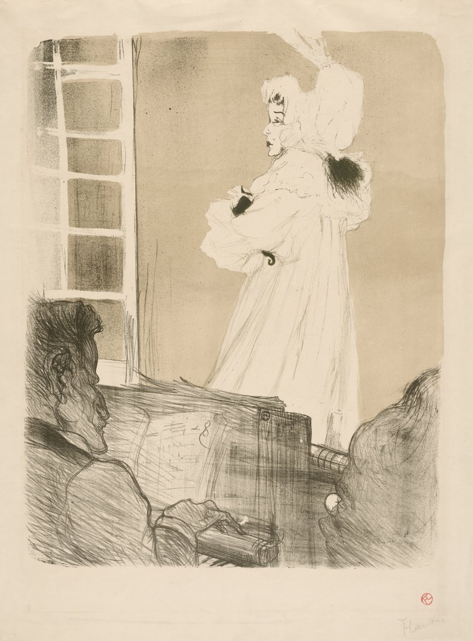 Miss May Belfort da Henri de Toulouse-Lautrec