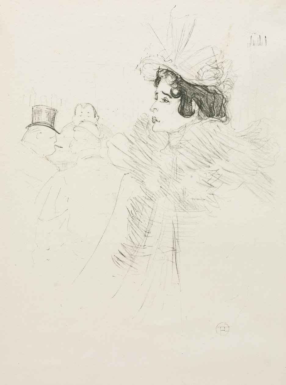 Miss May Belfort da Henri de Toulouse-Lautrec