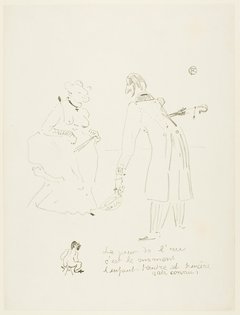 Auguri di buon anno da Henri de Toulouse-Lautrec