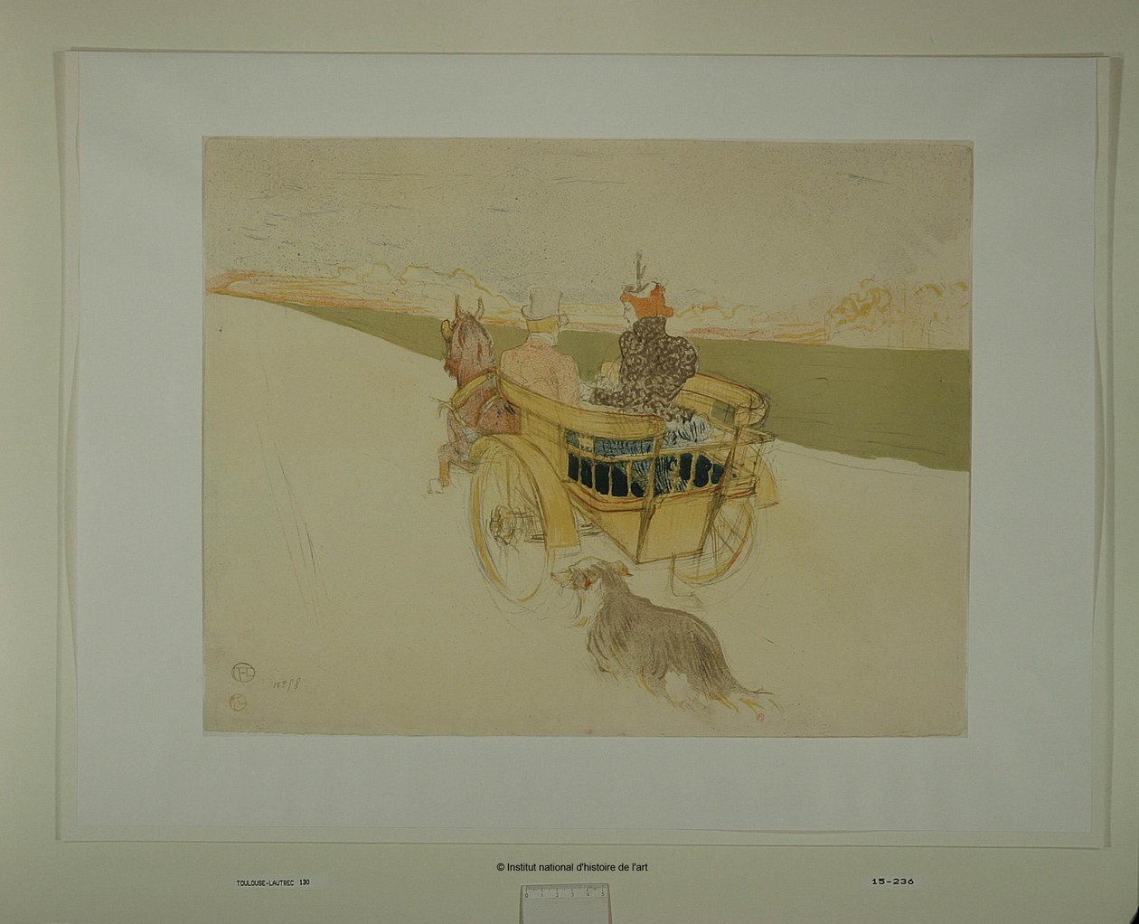 Gita in campagna da Henri de Toulouse-Lautrec