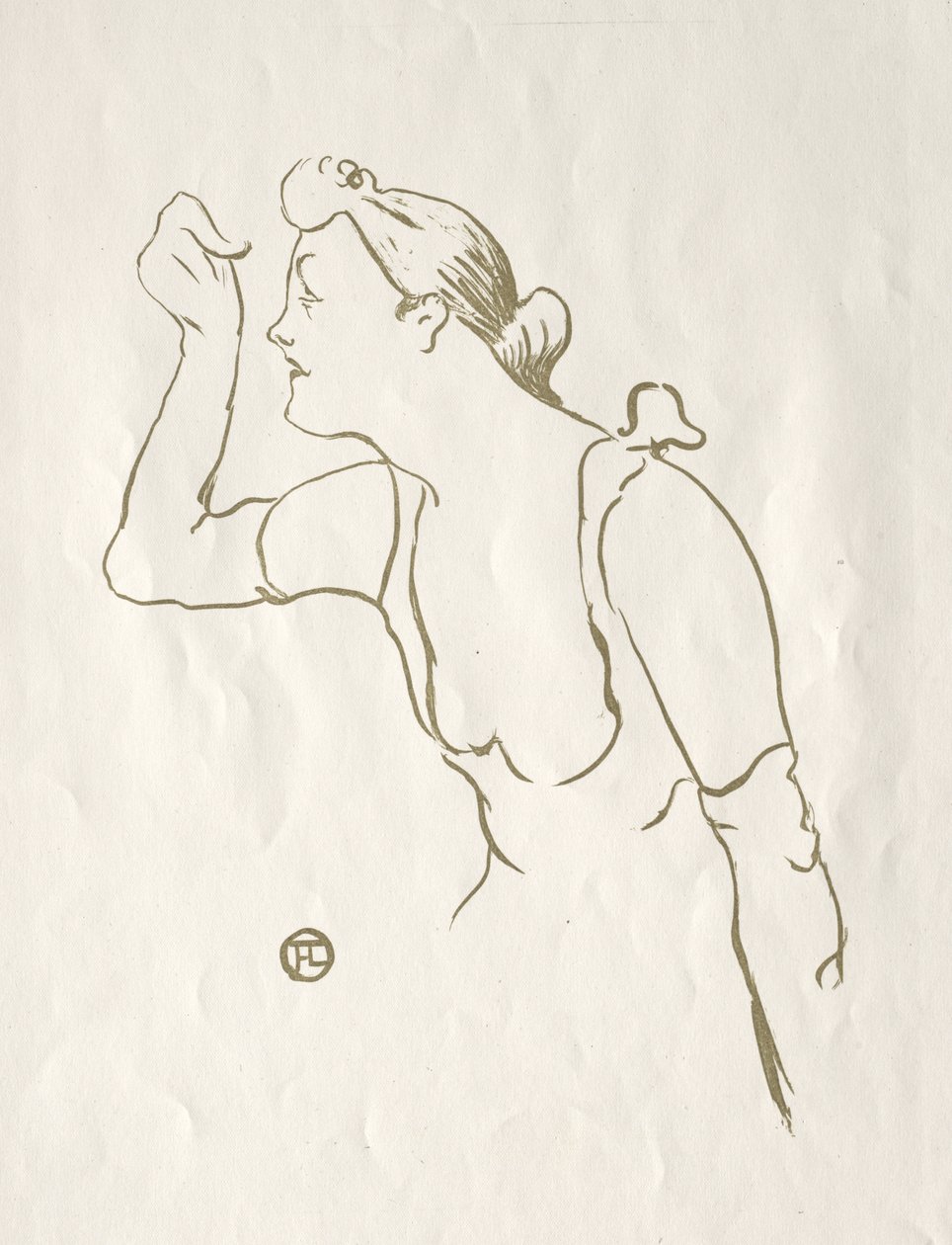 Paula Brébion da Henri de Toulouse-Lautrec