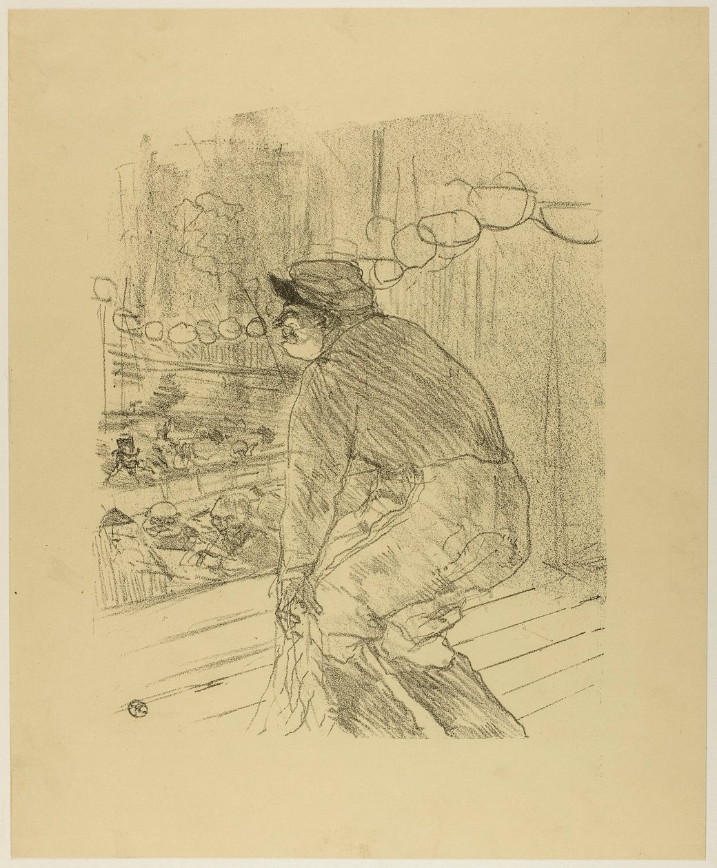 Polin, da Treize Lithographies da Henri de Toulouse-Lautrec