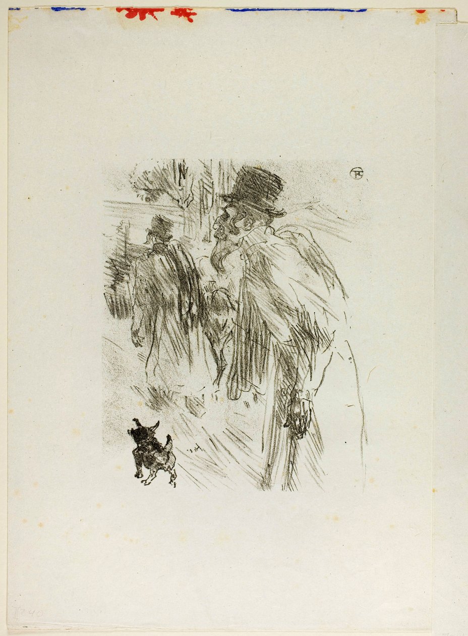 Ebrei polacchi, Carlsbad, da Au Pied du Sinaï da Henri de Toulouse-Lautrec