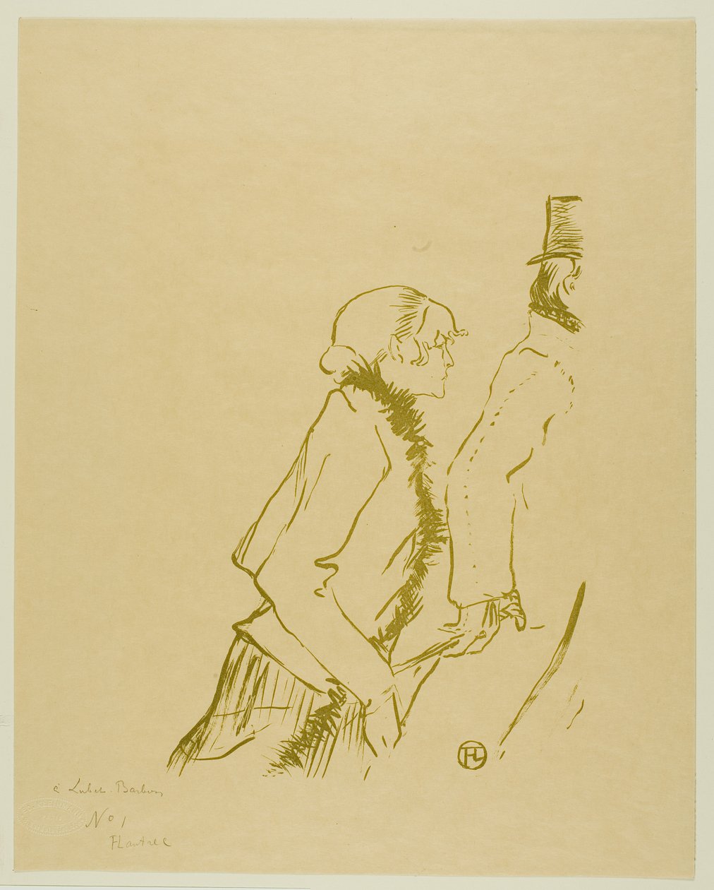 Povera prostituta! da Henri de Toulouse-Lautrec