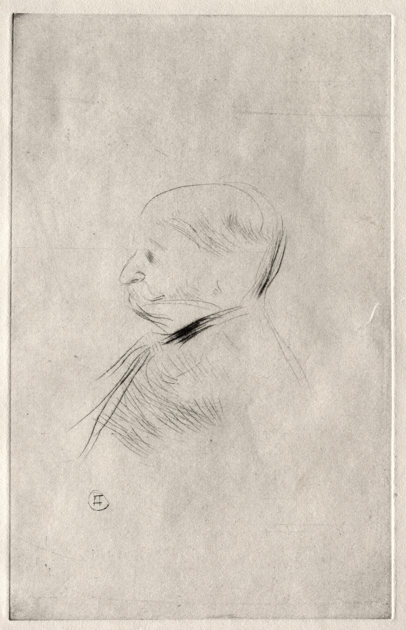 Ritratto di M. X. da Henri de Toulouse-Lautrec