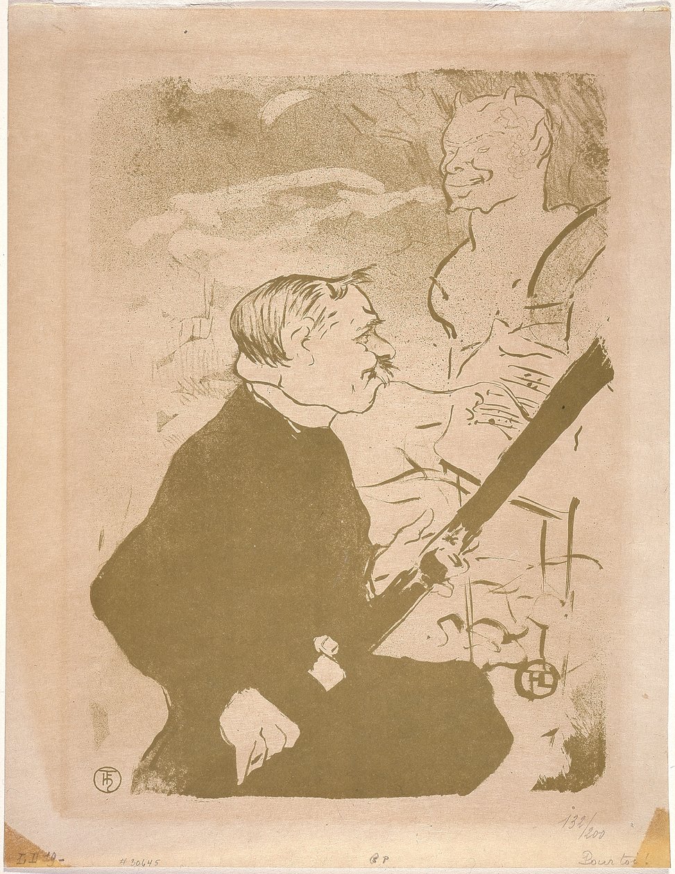 Pour Toil! (Per Te) 1893 da Henri de Toulouse Lautrec