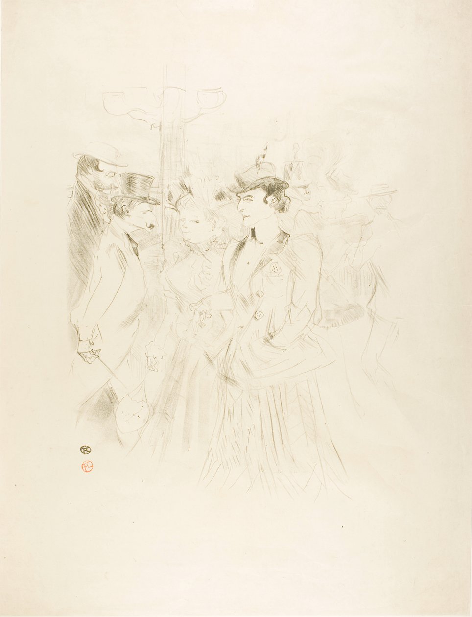Passeggiata da Henri de Toulouse-Lautrec