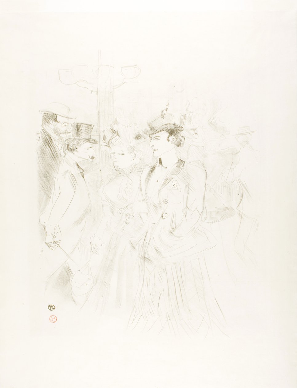 Passeggiata da Henri de Toulouse-Lautrec