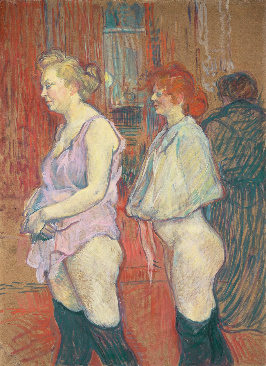 Rue des Moulins da Henri de Toulouse Lautrec