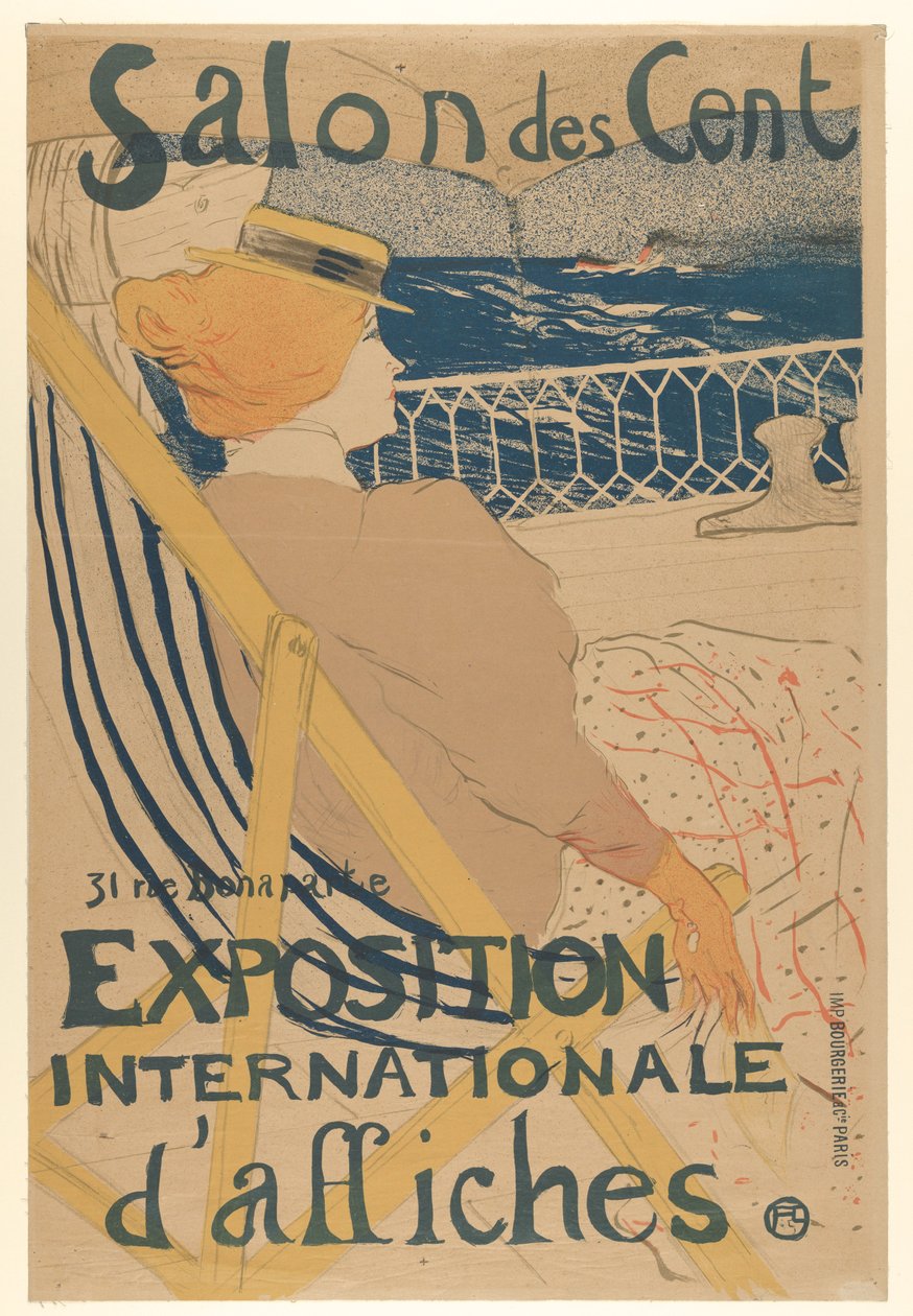 Salon des Cent: Mostra internazionale di manifesti da Henri de Toulouse-Lautrec