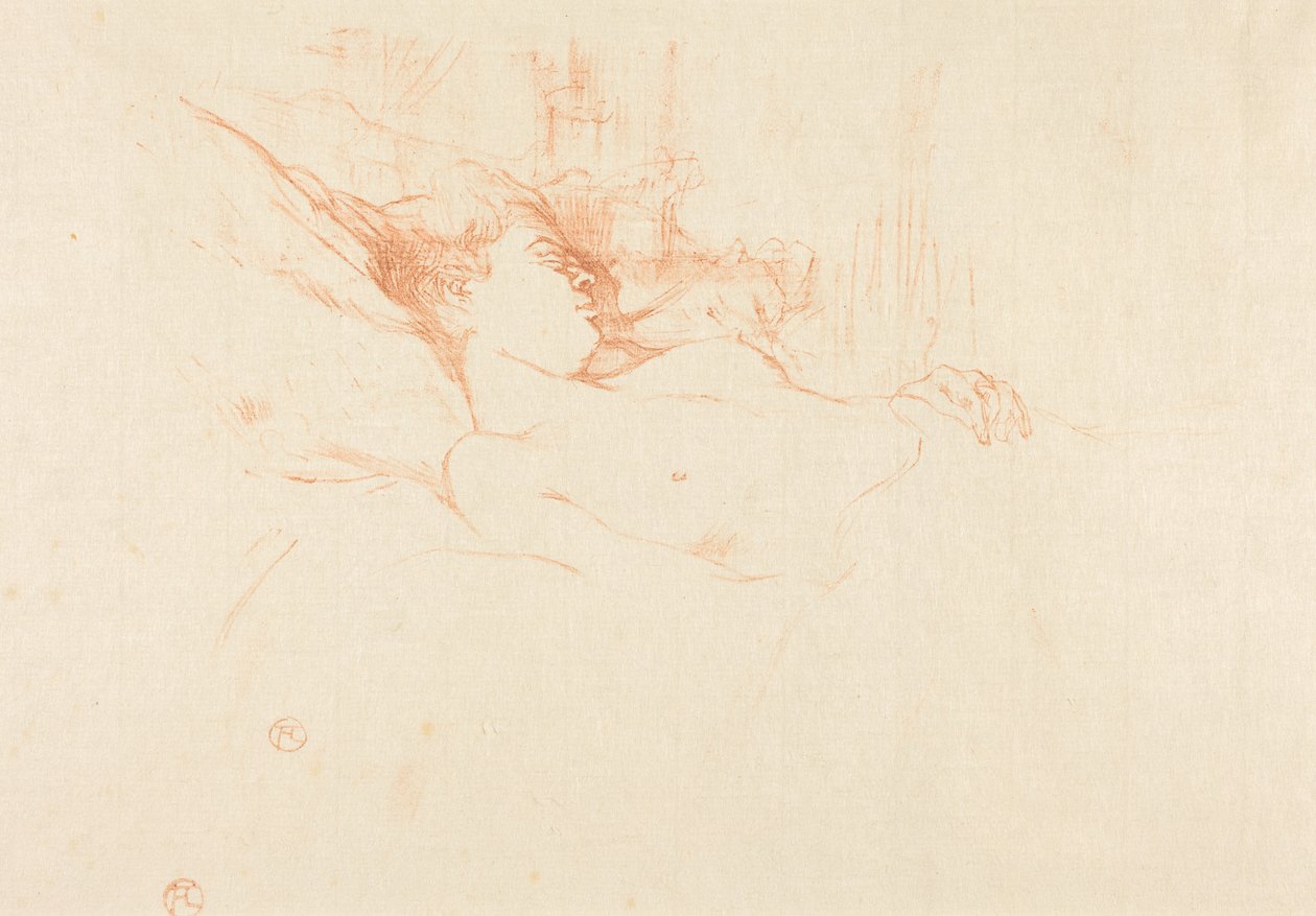Sleep (Il sonno) da Henri de Toulouse-Lautrec