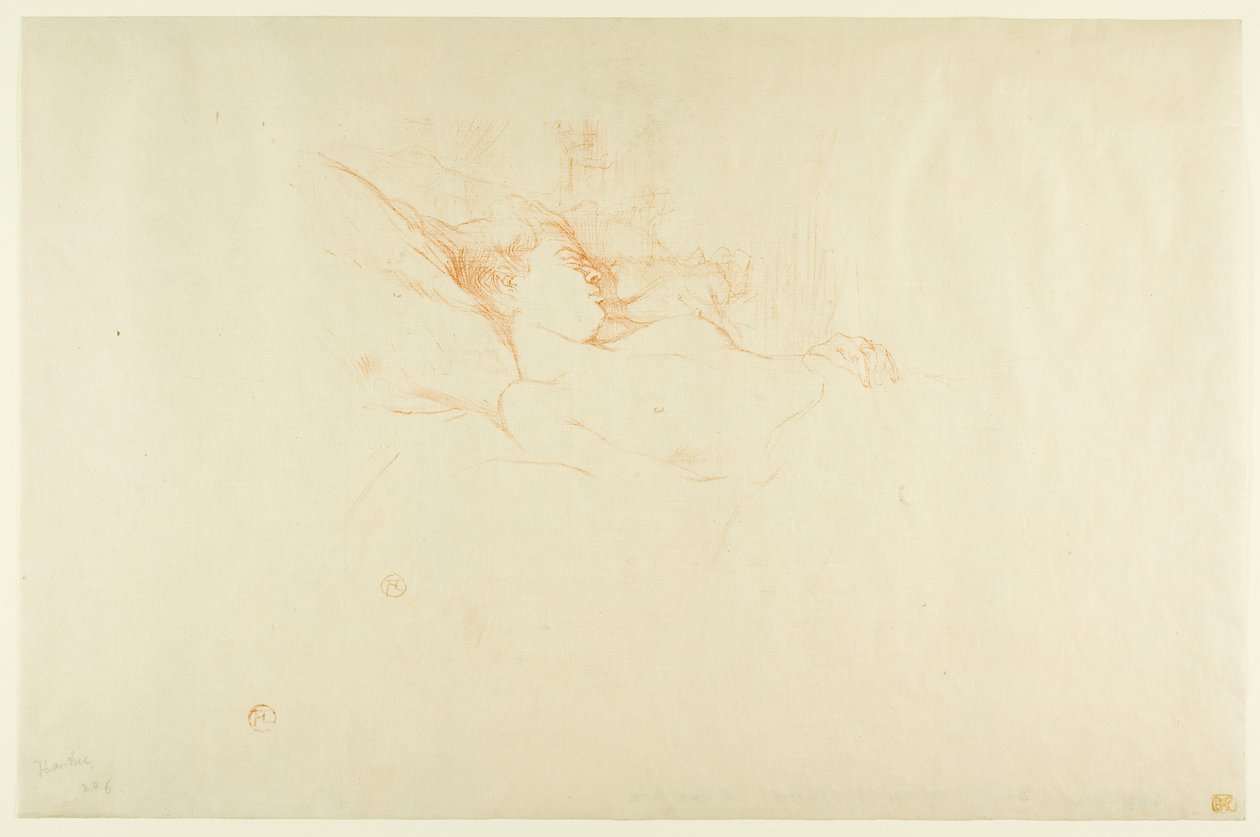 Sonno da Henri de Toulouse-Lautrec