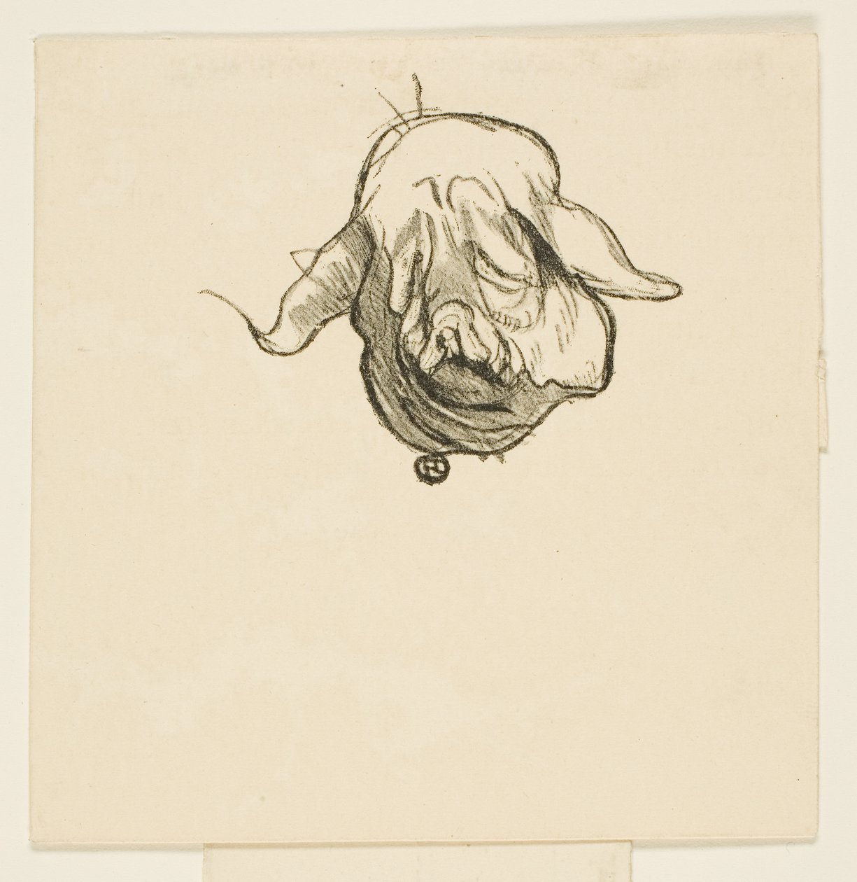 Finale da Au Pied du Sinaï da Henri de Toulouse-Lautrec