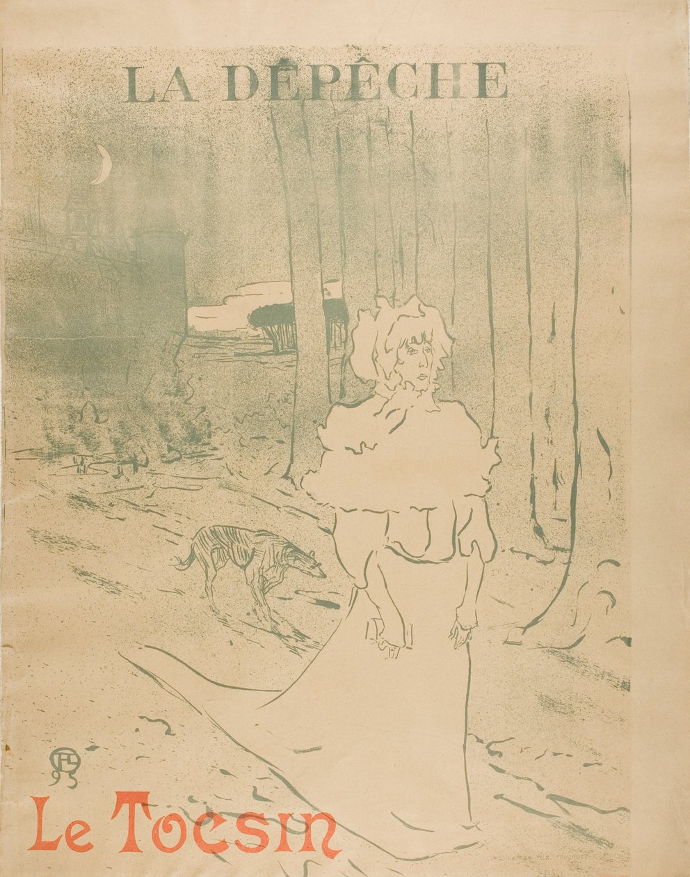 La Chatelaine o il Tocsin da Henri de Toulouse-Lautrec