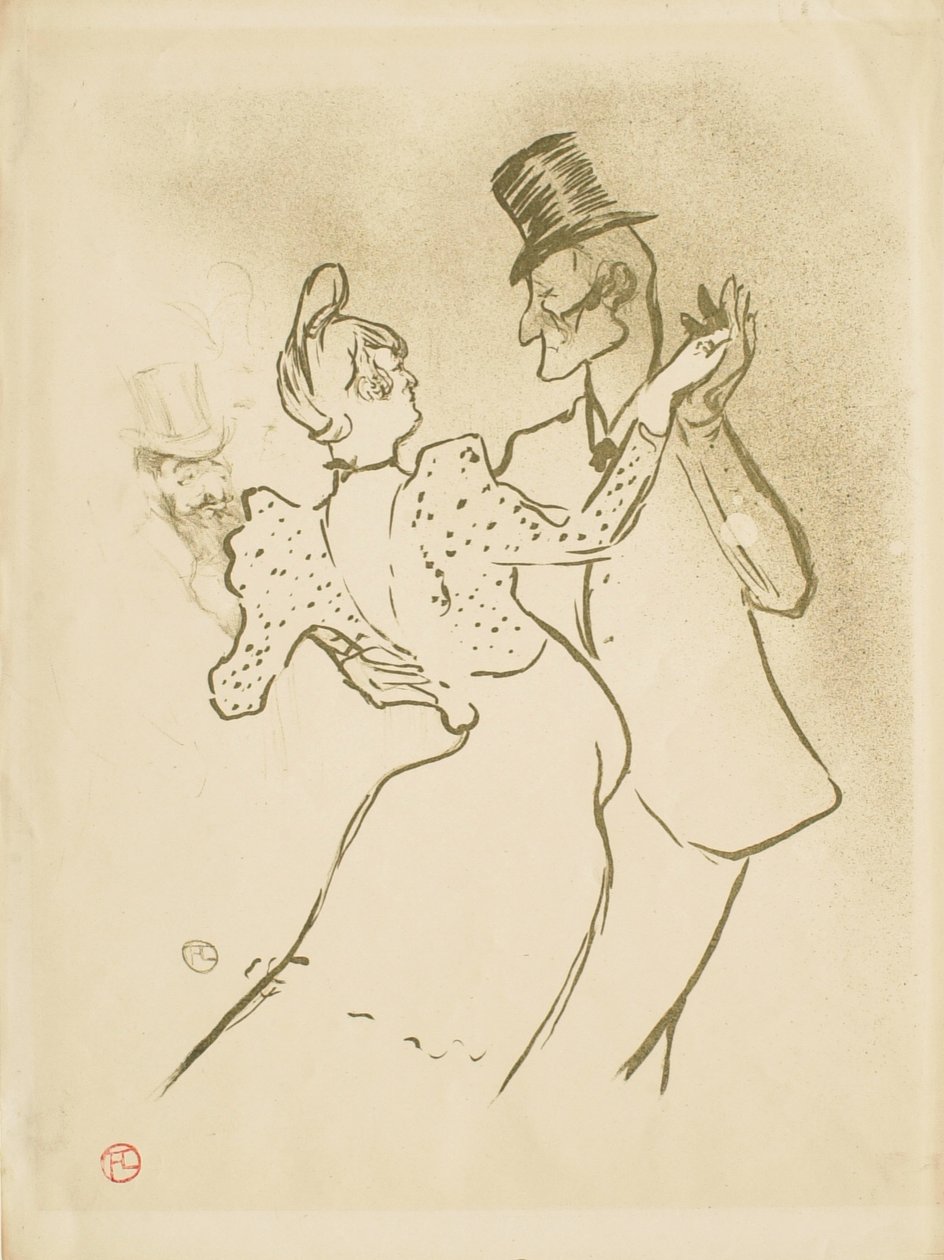 La golosa (La Goulue) da Henri de Toulouse-Lautrec