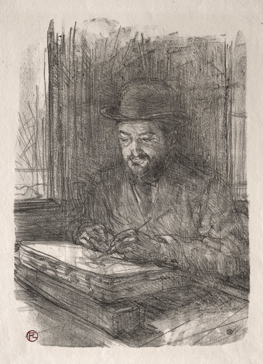Il Buon Litografo da Henri de Toulouse-Lautrec