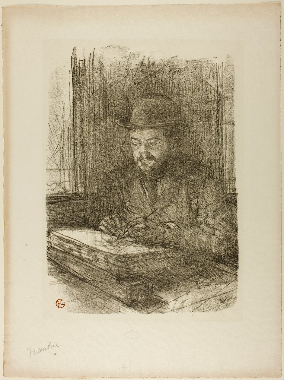 Il Maestro Incisore, Adolphe Albert da Henri de Toulouse-Lautrec