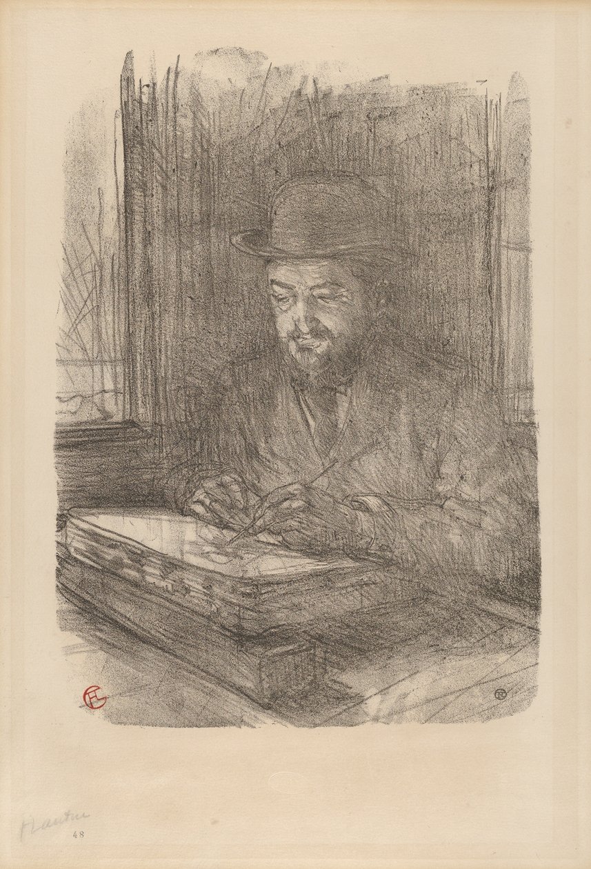 Il maestro stampatore: Adolphe Albert da Henri de Toulouse-Lautrec