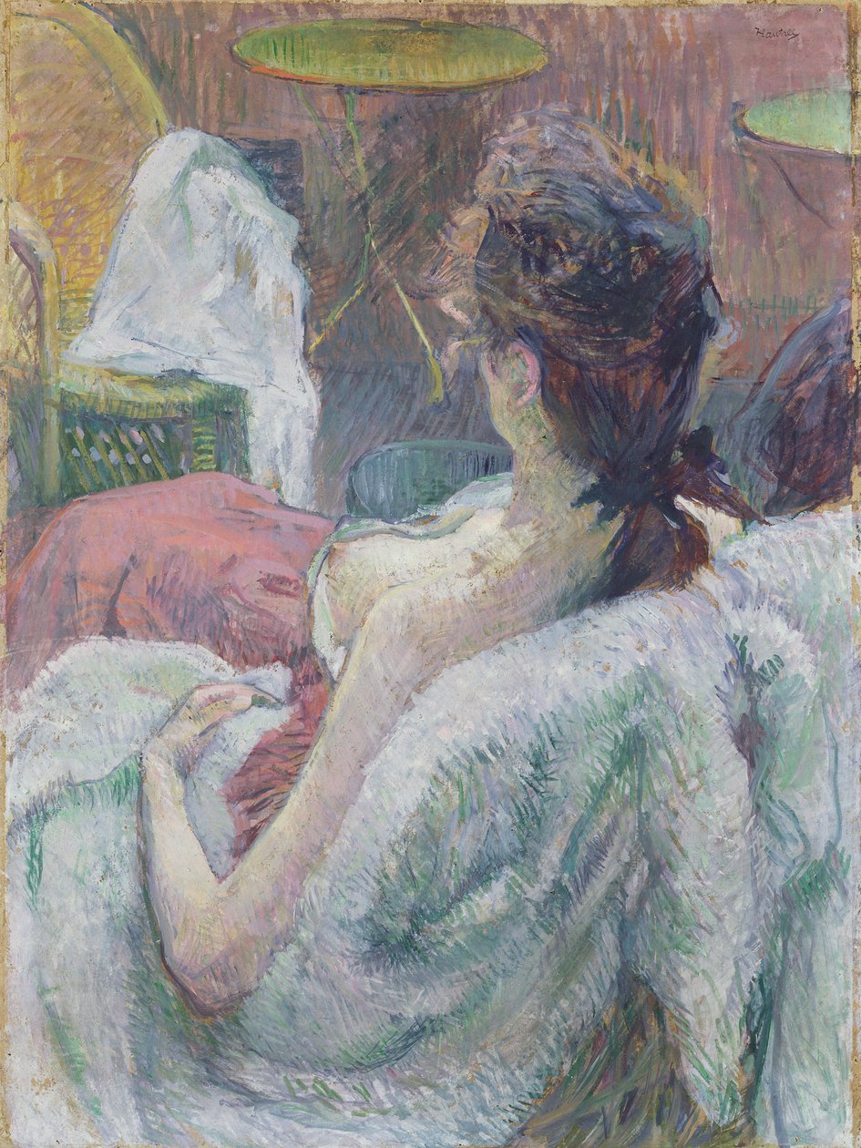 Il modello che riposa da Henri de Toulouse Lautrec