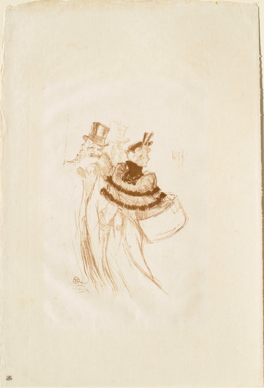 I vecchi signori da Henri de Toulouse-Lautrec