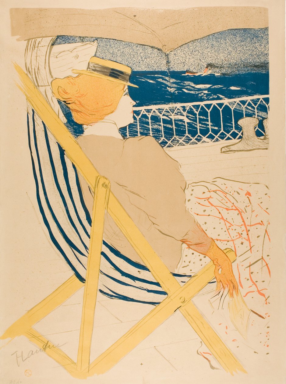 Il passeggero nella cabina 54—Crociera da Henri de Toulouse-Lautrec