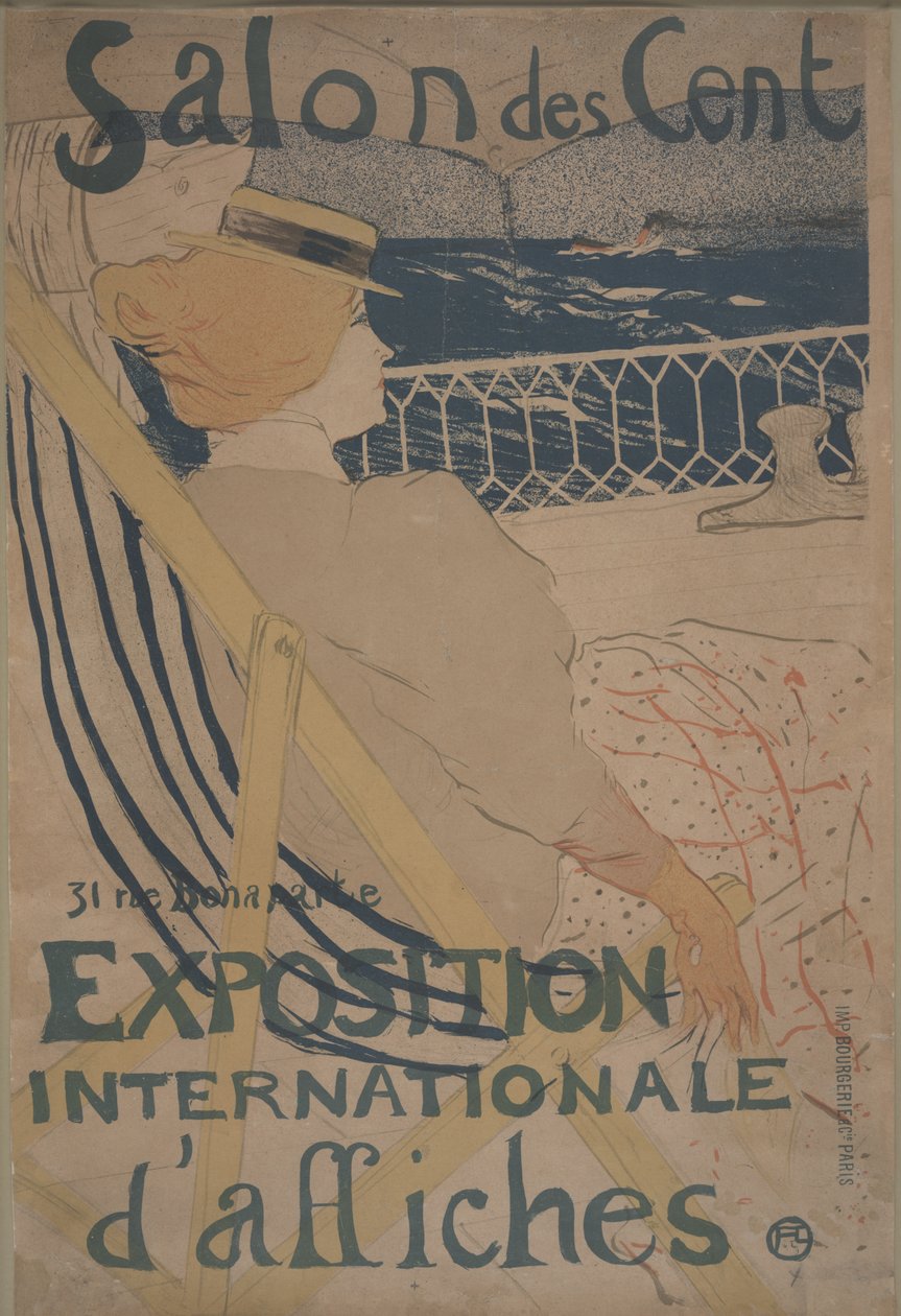 Il passeggero nella cabina 54 da Henri de Toulouse Lautrec