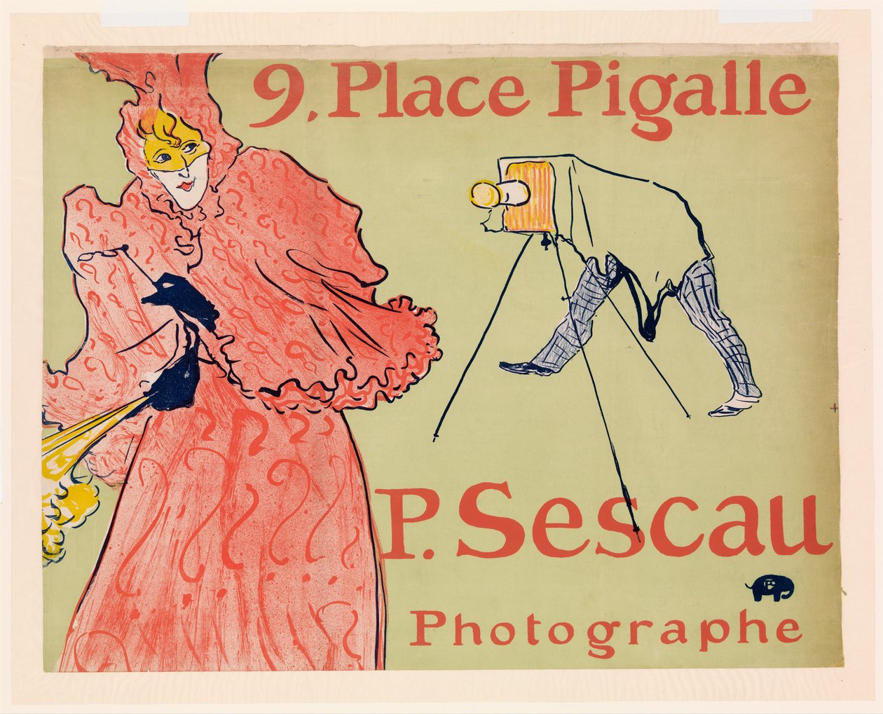 Der Fotograf Sescau da Henri de Toulouse-Lautrec