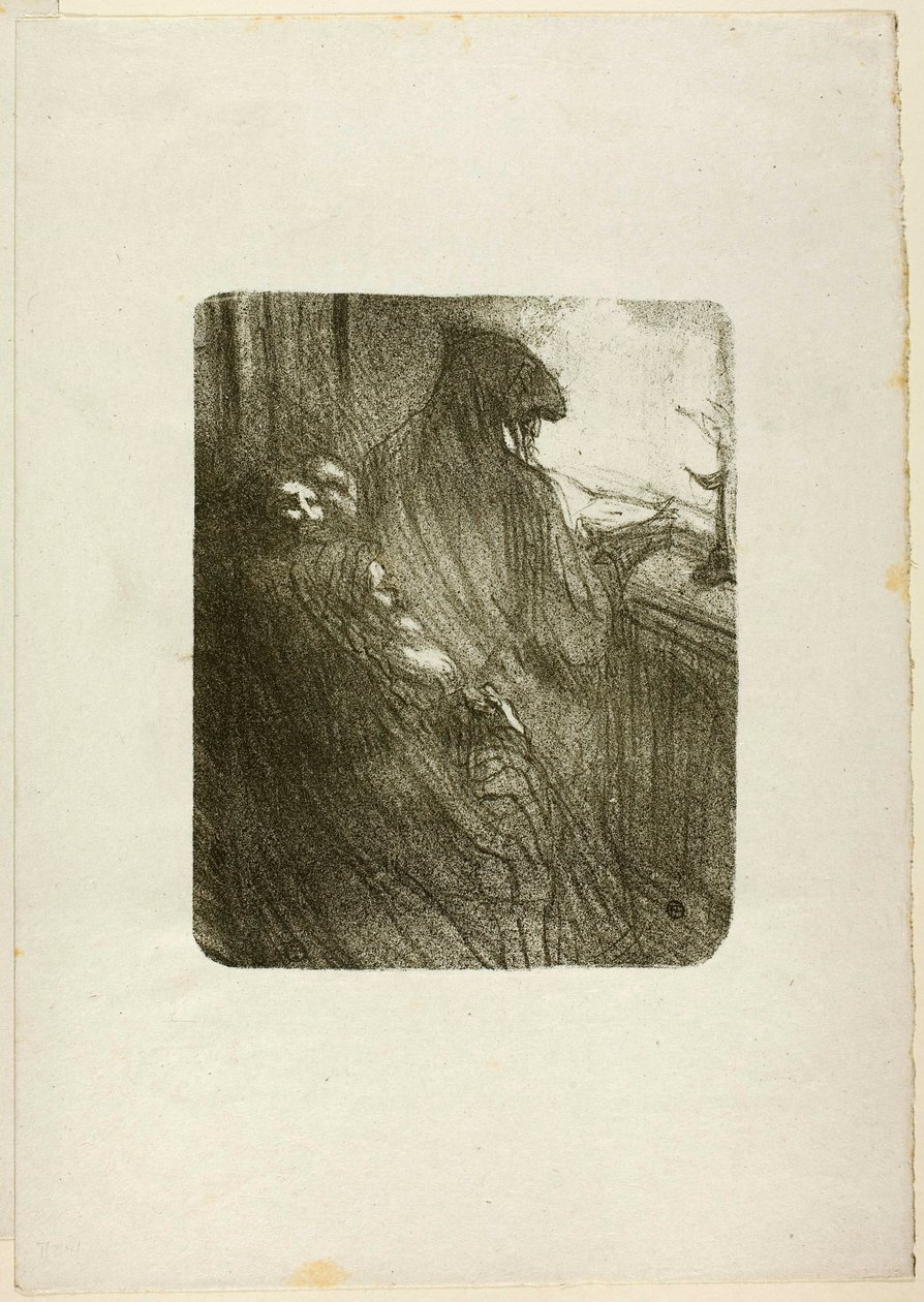 La preghiera degli ebrei polacchi, da Au Pied du Sinaï da Henri de Toulouse-Lautrec