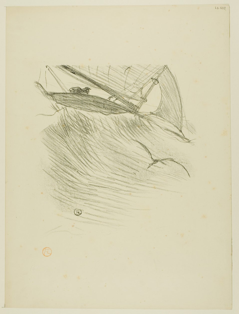 Le rondini di mare, da Mélodies de Désiré Dihau da Henri de Toulouse-Lautrec