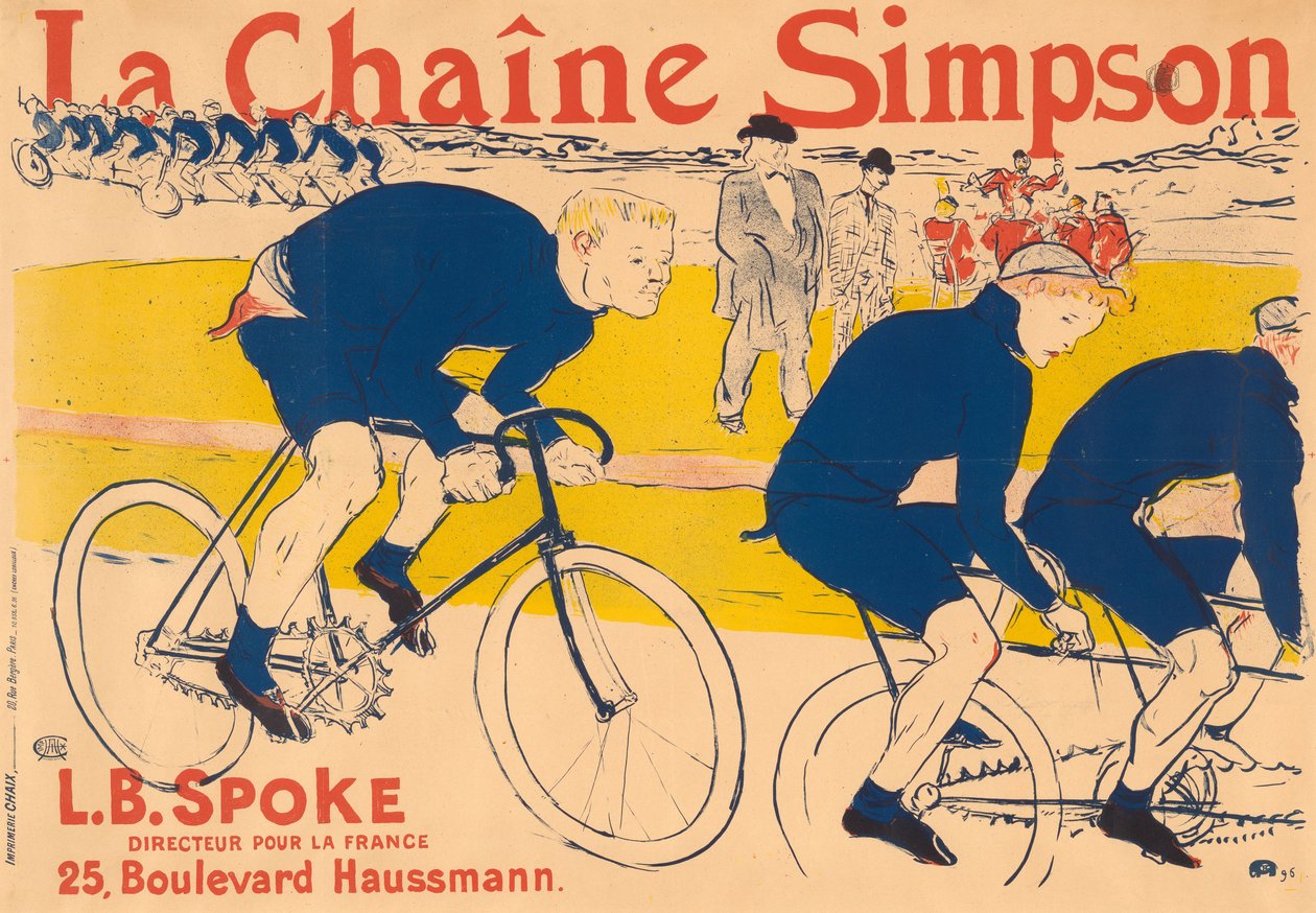 La catena di Simpson da Henri de Toulouse-Lautrec