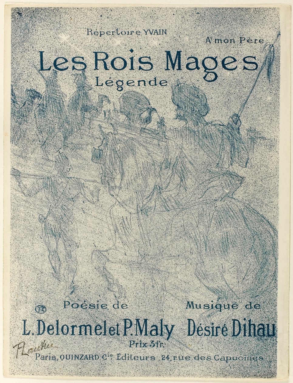 I tre Re Magi da Henri de Toulouse-Lautrec