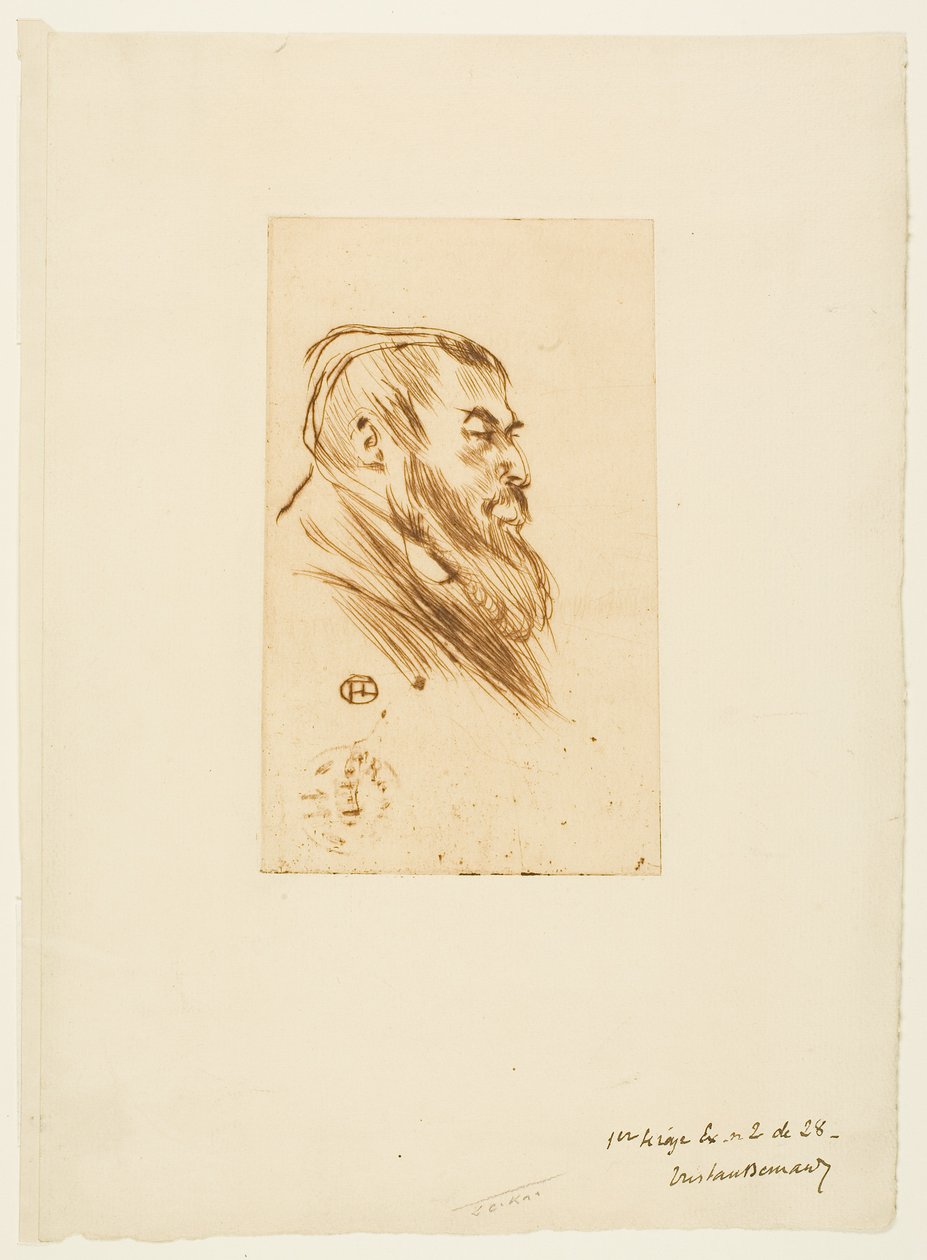 Tristan Bernard da Henri de Toulouse-Lautrec