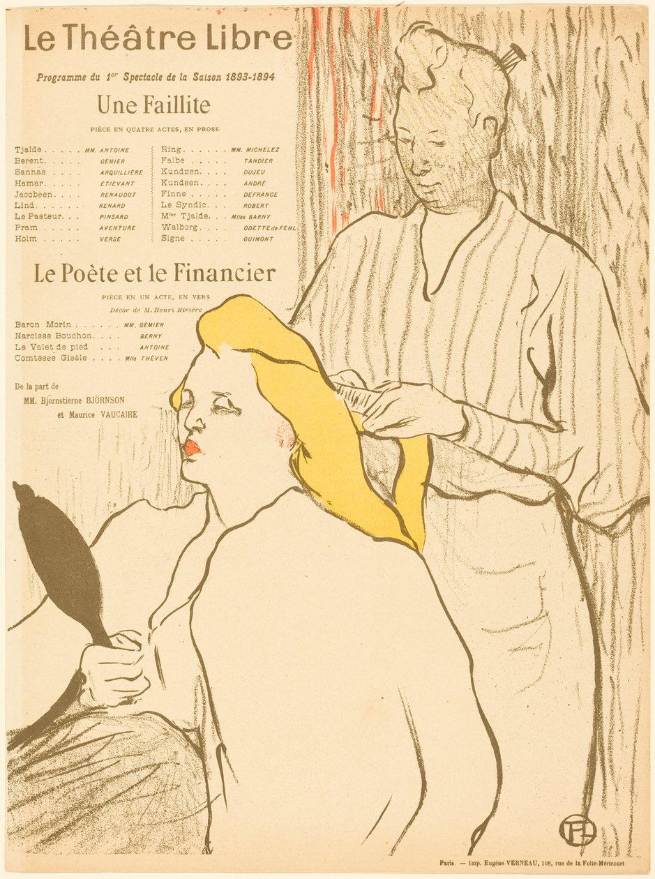 Un fallimento; Il poeta e il finanziere da Henri de Toulouse-Lautrec