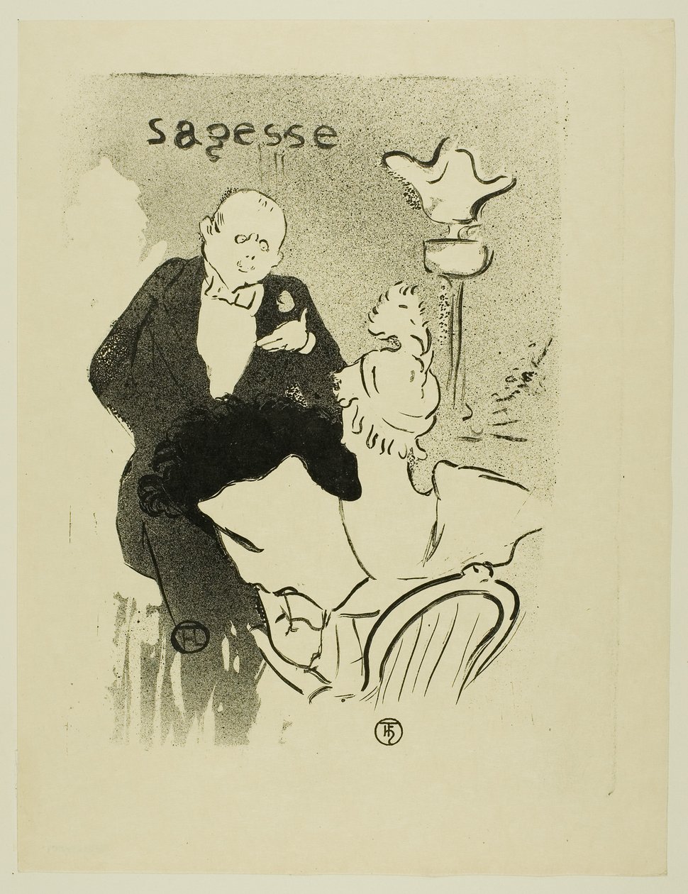 La saggezza da Henri de Toulouse-Lautrec