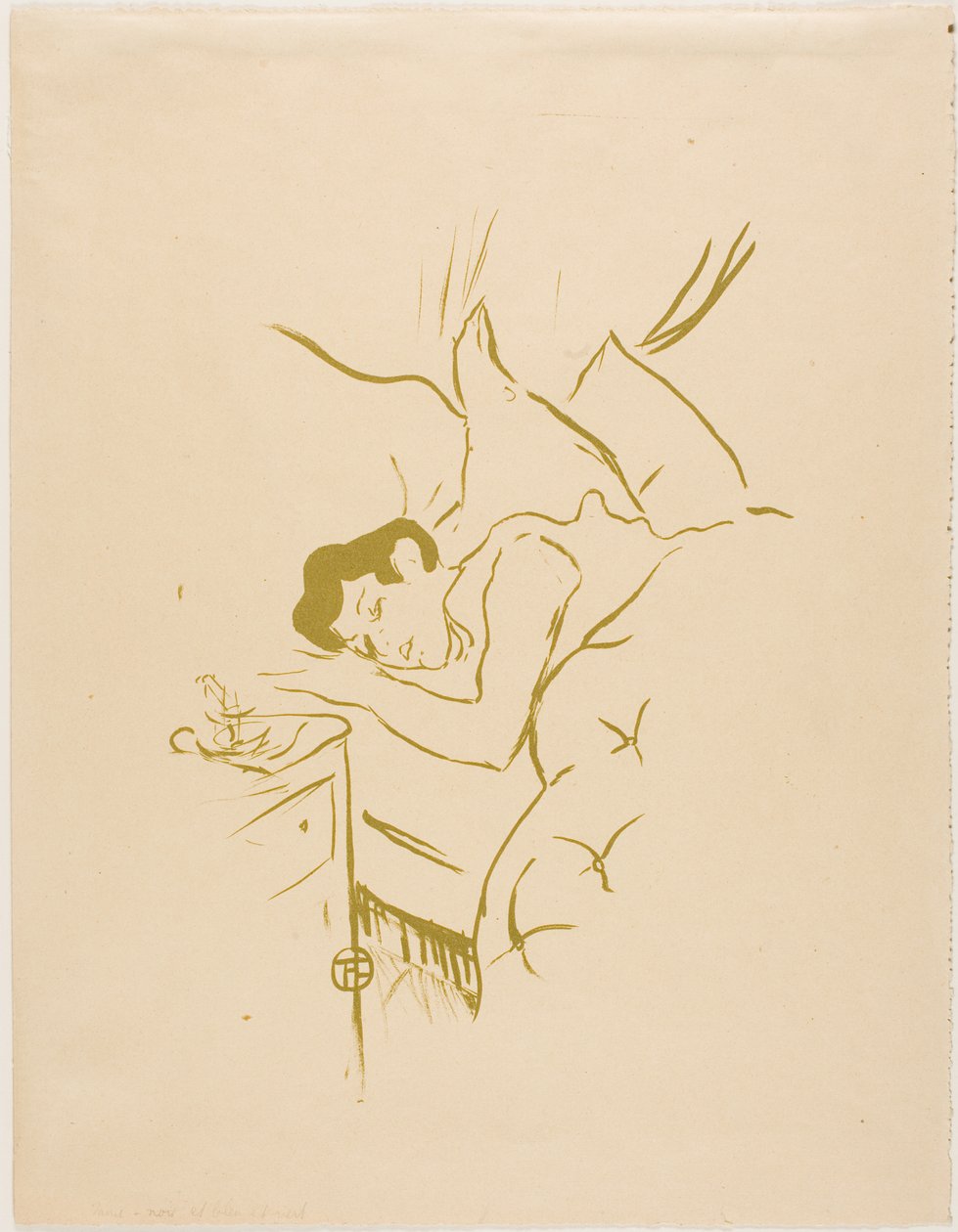 La Tua Bocca da Henri de Toulouse-Lautrec