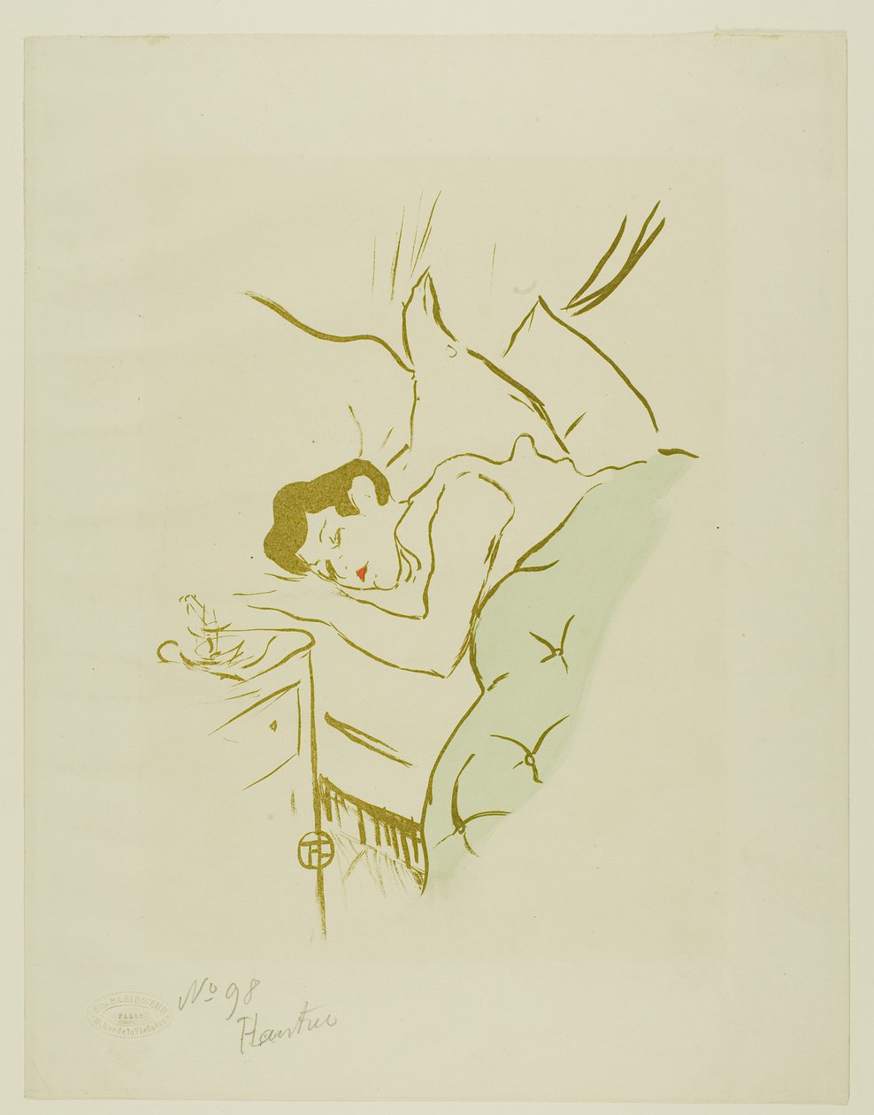 La tua bocca da Henri de Toulouse-Lautrec