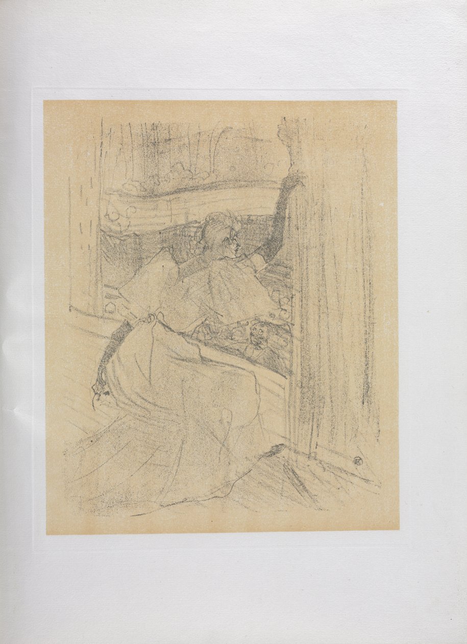 Yvette Guilbert-Serie Inglese: Salutando il Pubblico da Henri de Toulouse-Lautrec