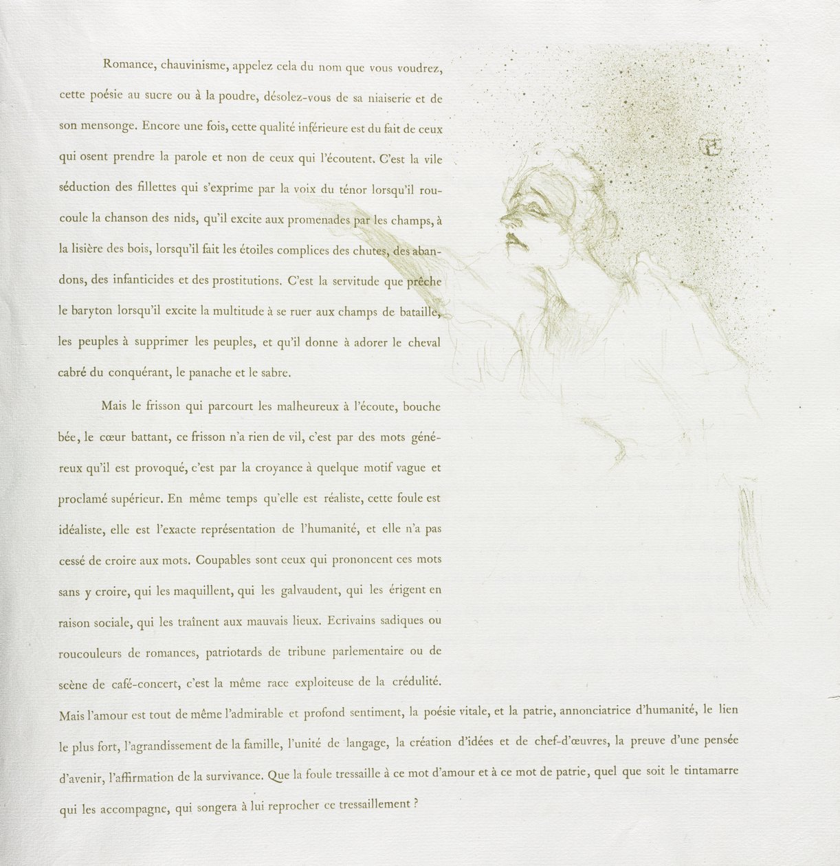 Yvette Guilbert - Serie Francese: No. 12 da Henri de Toulouse-Lautrec