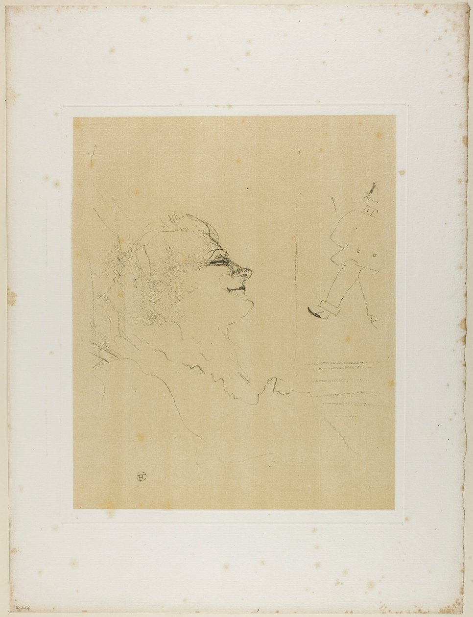 Yvette Guilbert—Pessima, da Yvette Guilbert da Henri de Toulouse-Lautrec