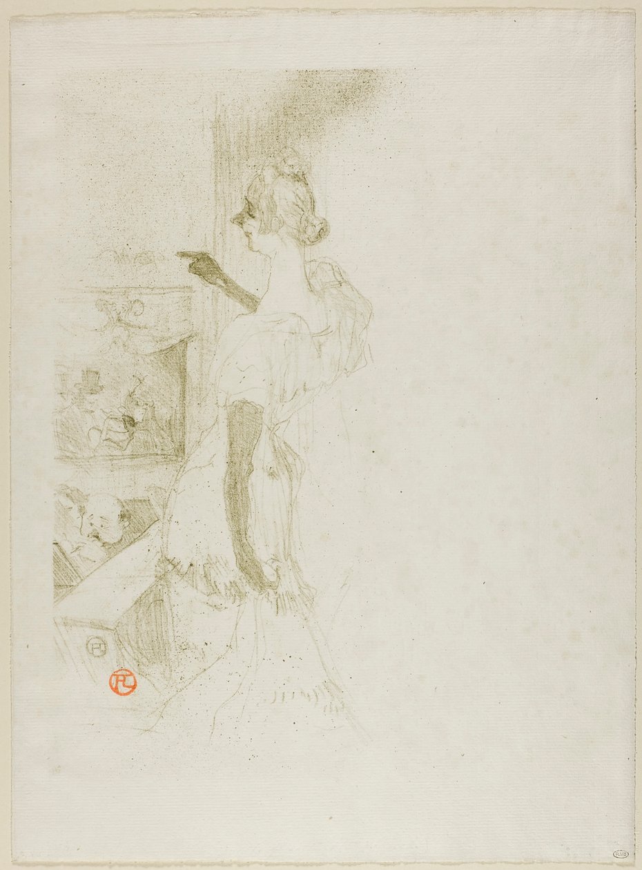 Yvette Guilbert da Henri de Toulouse-Lautrec