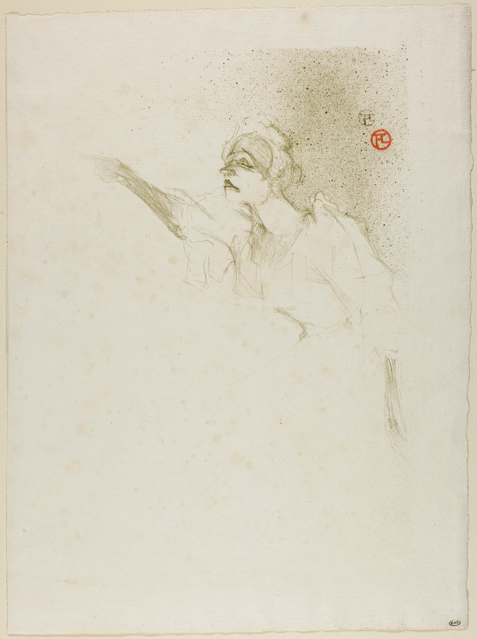 Yvette Guilbert da Henri de Toulouse-Lautrec
