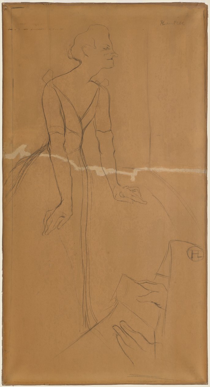 Yvette Guilbert da Henri de Toulouse-Lautrec