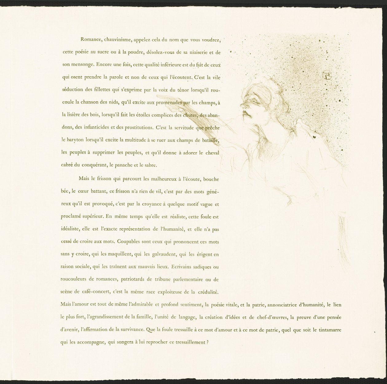 Yvette Guilbert da Henri de Toulouse-Lautrec