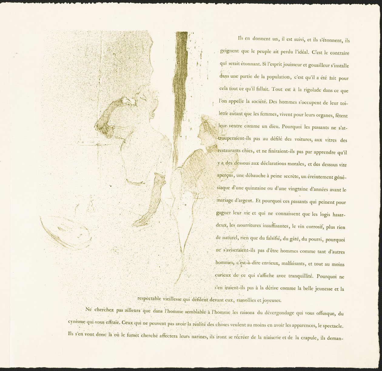 Yvette Guilbert da Henri de Toulouse-Lautrec