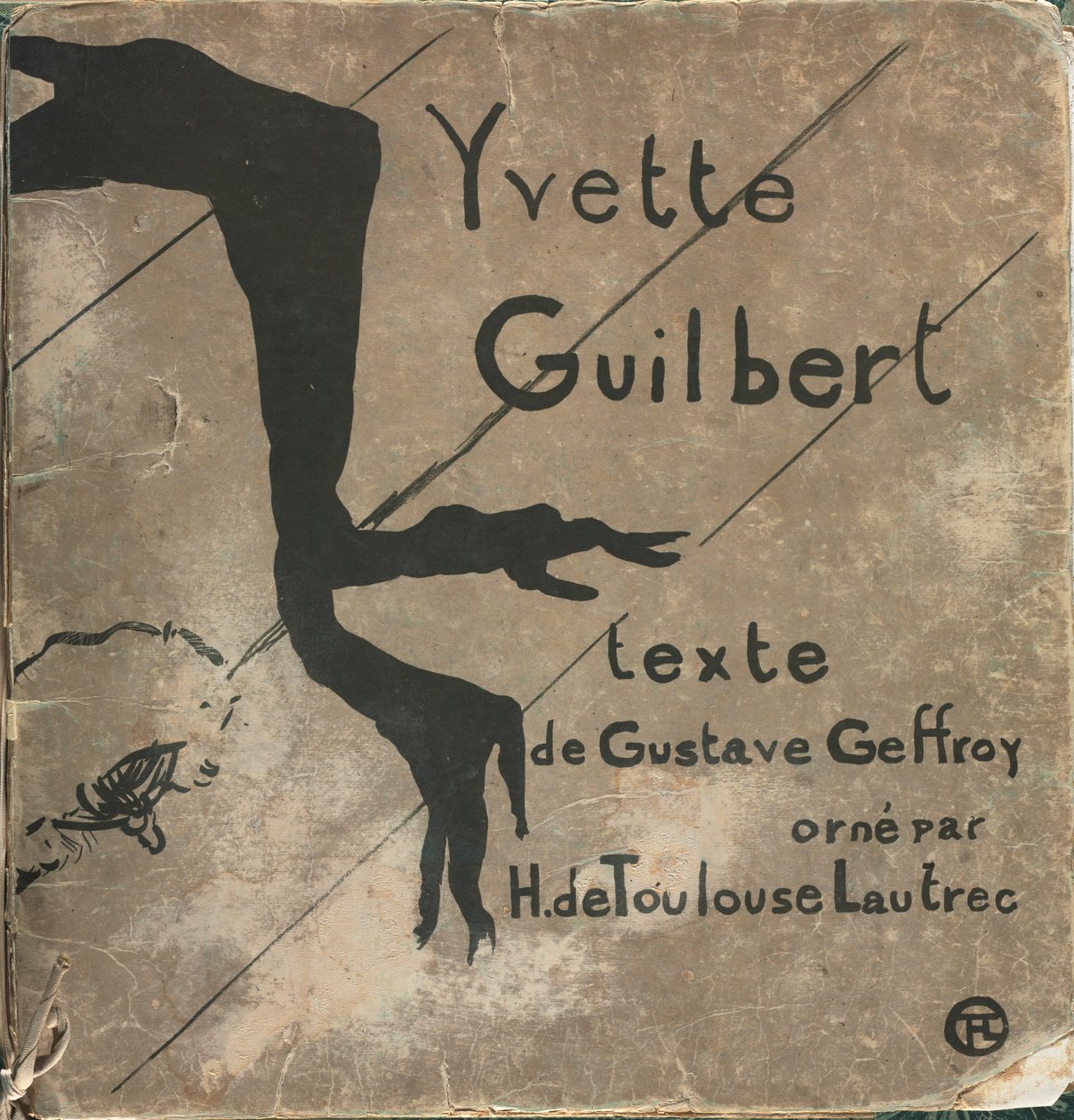 Yvette Guilbert - Serie Francese da Henri de Toulouse-Lautrec