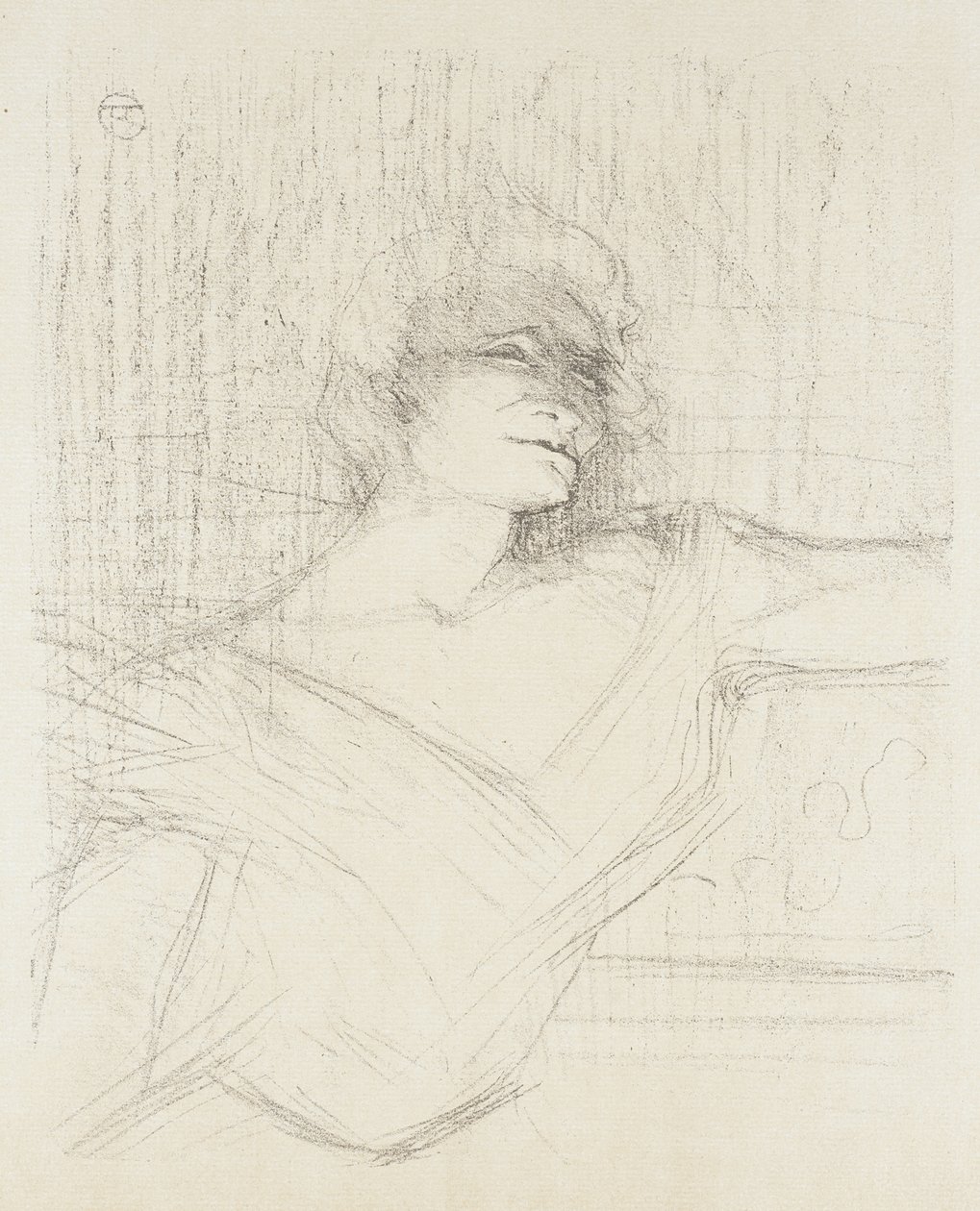 Yvette Guilbert, *Dans la Glu* da Henri de Toulouse-Lautrec