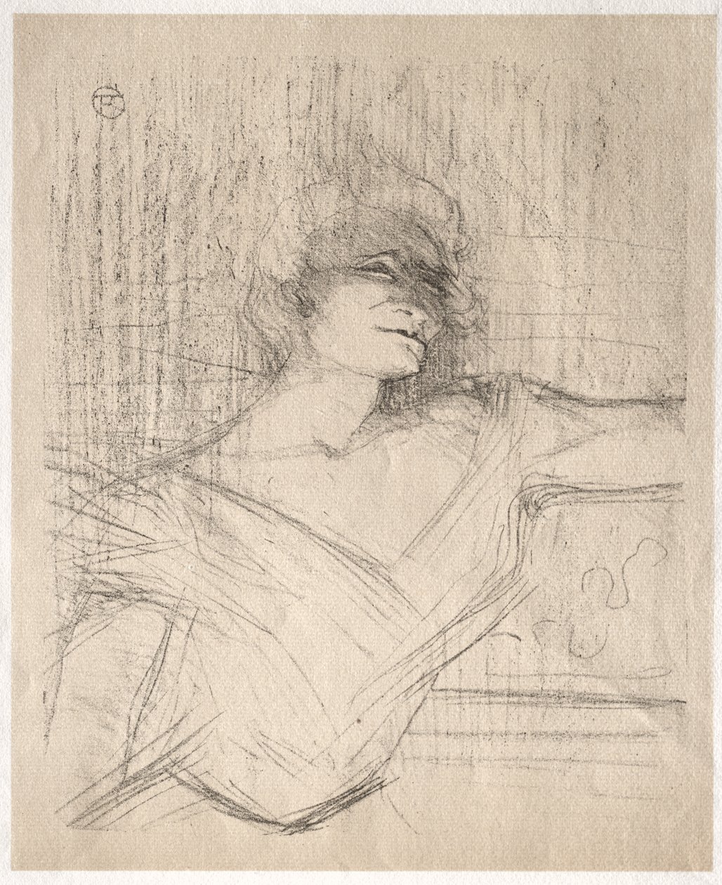 Yvette Guilbert: Nella colla da Henri de Toulouse-Lautrec