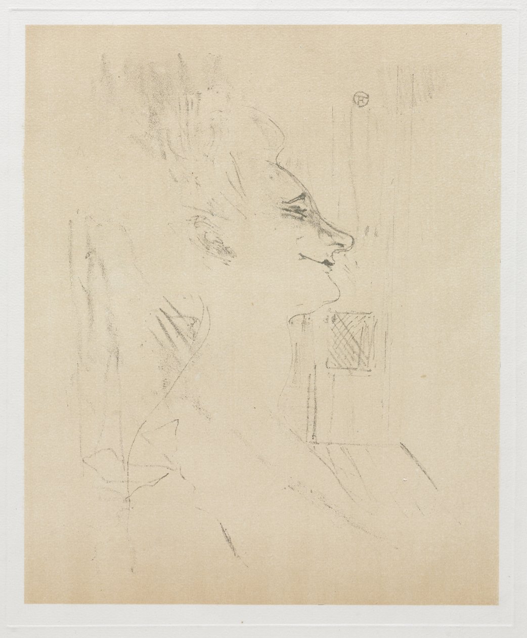 Yvette Guilbert Intossicata da Henri de Toulouse-Lautrec